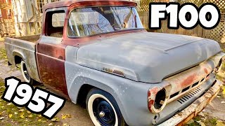 1957 Ford F100 Restoration Project [upl. by Nevram]