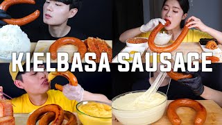 Kielbasa Sausage ASMR MUKBANG COMPILATION [upl. by Viglione]