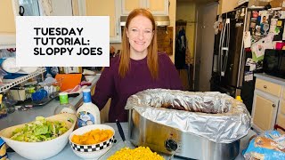 TUESDAY TUTORIAL SLOPPY JOES [upl. by Lough145]