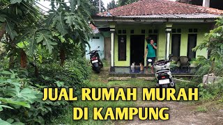 JUAL RUMAH KAMPUNG MURAH HALAMAN LUAS DAN ADA KOLAM IKAN [upl. by Barthold757]