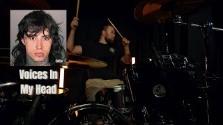 Voices In My Head Falling In Reverse  Drum Cover [upl. by Kreiner]