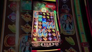 Wizard of OZ GOLD BONUS SPINS casino slotmachine SweetpeachlifeSlot [upl. by Ramsay]