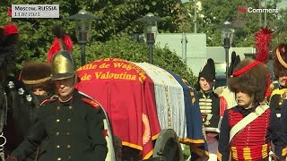 Remains of French general who died in 1812 returned to France [upl. by Sussi299]