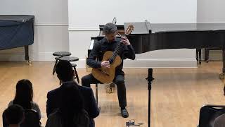 Andrew Marino performing Sergio Assads Sonata for guitar I Allegro moderato [upl. by Seka519]