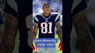 Aaron Hernandez RIP Patriots CTE 81 [upl. by Uba]