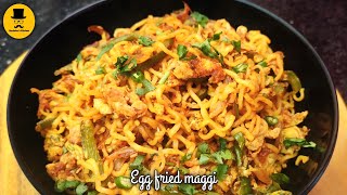 HOW TO MAKE Egg fried maggi [upl. by Zaraf195]