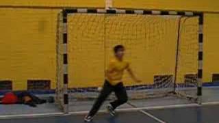 GuardaRedes de Andebol  Movimentos superiores e inferiores [upl. by Klos668]