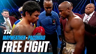 When Floyd And Manny Finally Shared The Ring  ON THIS DAY [upl. by Senskell]