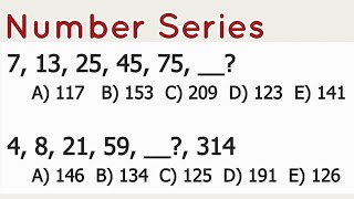 NUMBER SERIES  Numerical Reasoning Test AFPSAT CSE UPCAT PMA LET [upl. by Marve710]