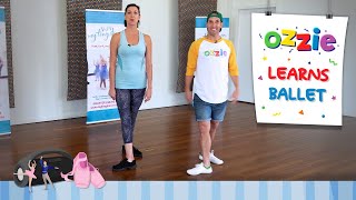 Ballet For Kids With Ozzie  Learn About Dancing For Boys and Girls  Educational Childrens Video [upl. by Bandur236]