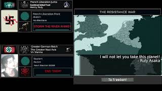 HOI4 TNO  French War Against Germany VxVianna you are a Nazi and you support racism [upl. by Ahserkal945]