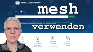 Schlagworte wie MeSH bei der Datenbanksuche in PubMed verwenden [upl. by Sakiv]