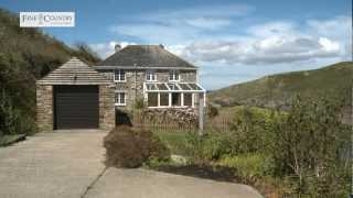 Port Quin Farmhouse Near Port Isaac Cornwall  Property For Sale [upl. by Odiug]