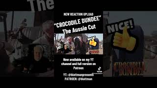 Preview of my new reaction video watching the Aussie cut of “Crocodile Dundee” reaction movie uk [upl. by Janetta744]