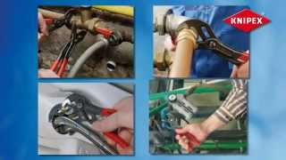 KNIPEX Cobra Water Pump Pliers Product Video [upl. by Eanej]