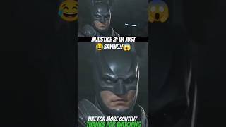 INJUSTICE 2 IM JUST SAYING 😱😂🔥 shorts dcuniverse dccomics flash batman greenlantern sub [upl. by Nosro896]