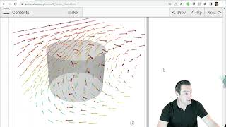 2611283 Directly Computing a Flux Integral through a Cylinder [upl. by Portwine]