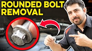 How To Remove A Rounded Nut Or Bolt Without An Impact Wrench [upl. by Dao]