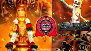 🙏swamy Ayappan dj song ayyappan remix song djmuthu remix 🎧🔊 [upl. by Hardwick489]