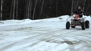 trx250r 400cc rotax stroker powervalve final winter project part 13 [upl. by Arahsak]