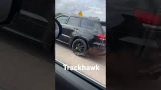 TrackHawk Black on Black Crusing trackhawk mopar texas jeep shorts srt subscribe [upl. by Ecienaj]