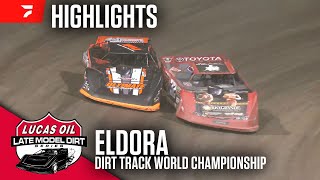 Dirt Track World Championship  Lucas Oil Late Models at Eldora Speedway 101924  Highlights [upl. by Darrell]