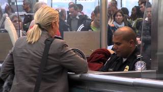 US Customs amp Border Protection Operations Back at Newark Airport [upl. by Mirabel]