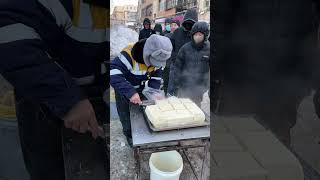 The tofu is too big The giant roadside stall delicacy among tofu Douyin food recommendation of [upl. by Orrin475]