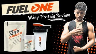 Fuel One Whey Protein Review  Fuel One Whey Protein Unboxing  MB Fuel One Combo [upl. by Solahcin396]