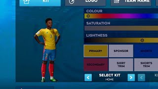 DLS 24 Kits Colombia 🇨🇴 Copa America 2024 🟡🔵 [upl. by Isola605]