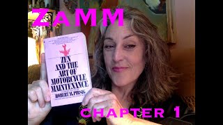 Reading Zen and the Art of Motorcycle Maintenance  Chapter 1 [upl. by Vahe]