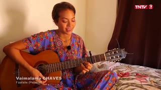 Vaimalama Chaves chante Faafaite [upl. by Hairam297]