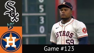 Astros VS White Sox Condensed Game 81824 [upl. by Gadmon464]