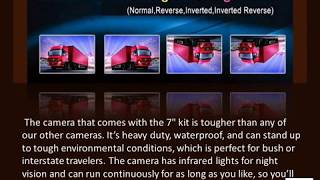 TruckCaravanCar Reversing Camera Monitor Kits [upl. by Dustin]