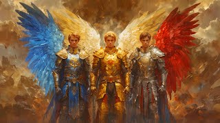 ARCHANGELS MICHAEL GABRIEL RAPHAEL  REMOVE ENEMIES AND BLACK MAGIC ANGEL FREQUENCY  1111 HZ [upl. by Negris]