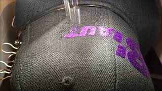 Brother Prs100 Embroidered Custom HatCap [upl. by Nare]