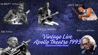 Eric Clapton BB King Albert Collins Jeff Beck  Blues Live Vintage 1993 Apollo Theatre [upl. by Darcia989]