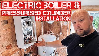 ELECTRIC BOILER amp HOT WATER INSTALLATION  Is electric the future [upl. by Mutua]