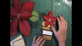 Poinsettia Pot pocket card [upl. by Curry]