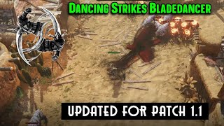 Dancing Strikes Bladedancer Build Guide and 11 Update [upl. by Kinelski]