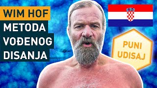 Wim Hof metoda vođenog disanja za početnike 3 kruga usporeno [upl. by Meingoldas]