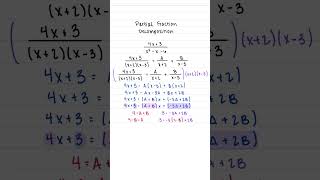 Partial Fraction Decomposition [upl. by Campbell]