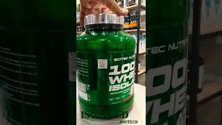 SCITEC NUTRITION 100 ISOLATE PROTEIN 2KG protein workout gymworkout supplements gym fitness [upl. by Ullyot]