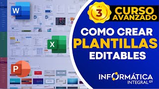 CÓMO CREAR PLANTILLAS EN WORD  Curso Avanzado [upl. by Gunilla109]