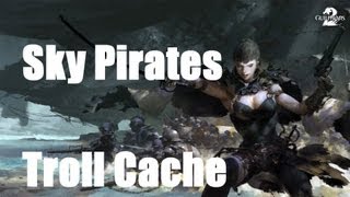 GW2 Troll Cache Sky Pirates achievement guide [upl. by Prager]