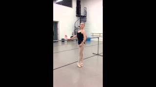 Ballet Audition  Naomi Wilson [upl. by Ylicis]