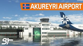 BIAR Akureyri Airport Iceland  Microsoft Flight Simulator  Official Trailer [upl. by Gavini]