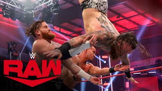 Aleister Black amp Humberto Carrillo vs Murphy amp Austin Theory Raw May 25 2020 [upl. by Titania]