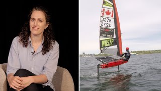 This reporter gets in the water to learn how sailboats fly [upl. by Aranahs]