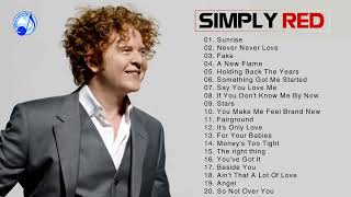 Simply Red Greatest Hits playlist  Best Of Simply Red [upl. by Hareehat]